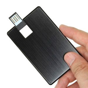 Aluminium Business Card USB Flash Drive