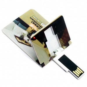 Business Card Size USB Flash Drive