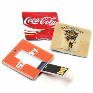 Square Shaped Card USB Flash Drive