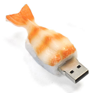 Custom Sushi Shaped USB Flash Drive