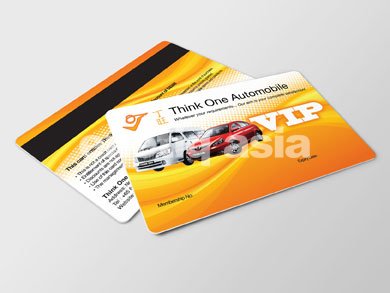 Membership Card with Magnetic Strip