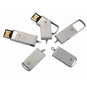 Swivel Metal USB Flash Drive