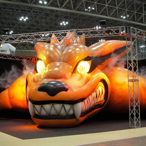 Inflatable Dragon Mascot Display